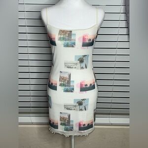 Princess Polly Lined Multicolor Print Mini Dress